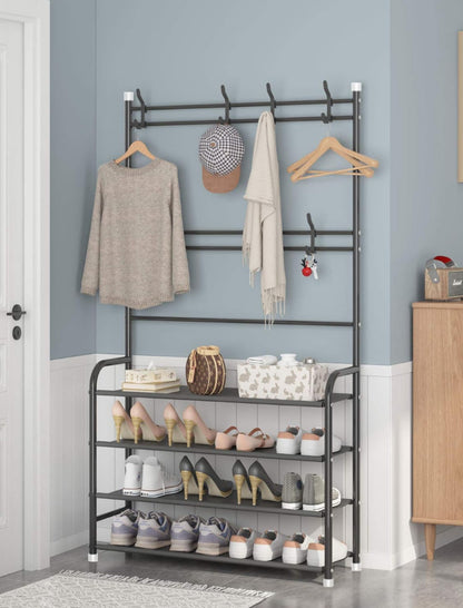 Zapatero de 4 niveles